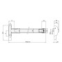 ANTIPÁNICO ISEO PUSH (pulsar) PARA CERRADURA DE EMBUTIR ref. 94F0084583791