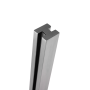 PILAR INOXIDABLE DE 2 CANALES 50x50x15x1000mm INTERMEDIO "H"