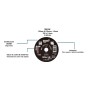 DISCO MILWAUKEE CONTRACTOR Ø125x1mm CORTE INOX ref. 4932479578
