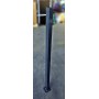 POSTE GRIS DE 60X40 PARA VALLA PLEGADA DE 2M, CON PLACA DE ANCLAJE PARA ATORNILLAR
