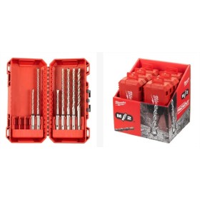 ESTUCHE MILWAUKEE BROCAS SDS-PLUS 2 FILOS (7uds) ref. 4932492116