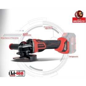 AMOLADORA BATERÍA Ø125 STAYER AGBX 125 L20 18V BRUSHLESS (sólo) ref. 1.3287
