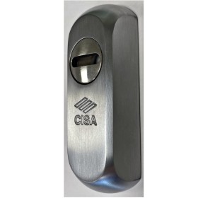 ESCUDO DE SEGURIDAD CISA ESTRECHO 32mm CROMO ref. 06460.70.0.C2
