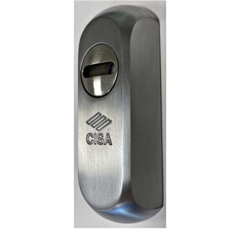 ESCUDO DE SEGURIDAD CISA ESTRECHO 32mm CROMO ref. 06460.70.0.C2
