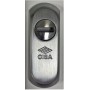 ESCUDO DE SEGURIDAD CISA ESTRECHO 32mm CROMO ref. 06460.70.0.C2