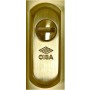 ESCUDO DE SEGURIDAD CISA ESTRECHO 32mm LATÓN ref. 06460.70.0.C3