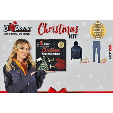 UPOWER XMAS KIT DEEP BLUE CHAQUETA SPOCK + PANTALÓN JAM Talla L
