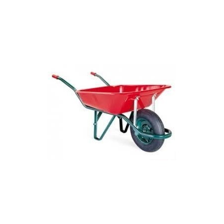 CARRETILLA DE OBRA PROFUNDA CON RUEDA NEUMATICA