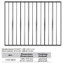 ARTEFERRO SIMPLE PANEL 1500x1012mm CON BARROTE BOLA ref.  I119710074