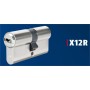 BOMBILLO ABUS X12R 30+30 NÍQUEL LEVA CORTA ref. X12R410NI30/30SB07