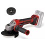 AMOLADORA 18V EINHELL TP-AG 18/125 CE Q Li 2x4Ah + BOLSA HERRAMIENTAS ref. 5120233042