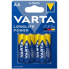 PILA ALKALINA 1.5V LR6-AA VARTA LONGLIFE POWER (BLISTER 4+2)
