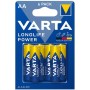 PILA ALKALINA 1.5V LR6-AA VARTA LONGLIFE POWER (BLISTER 4+2)