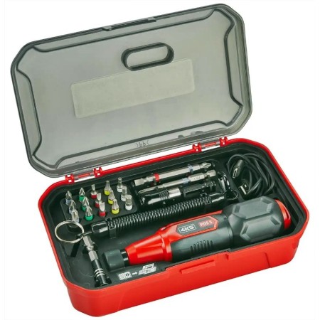 DESTORNILLADOR ELECTRICO 4KS PDS 5 Mandril 1/4" EN ESTUCHE C/PUNTAS