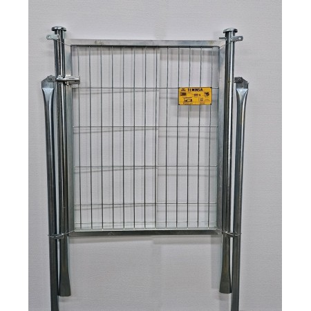 PUERTA METÁLICA PARA CERRAMIENTO MODELO 2022 DE 0,80 X 1 M.CINCADA
.APERTURA A DERECHAS