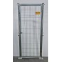 PUERTA METÁLICA PARA CERRAMIENTO MODELO 2022 DE 0,80 X 2 M.CINCADA CON PLACAS DE ANCLAJE.AP.DERECHAS