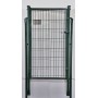 PUERTA METÁLICA PARA CERRAMIENTO MODELO 2022 DE 0,80 X 1,5 METROS LACADA EN VERDE