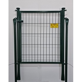 PUERTA METÁLICA PARA CERRAMIENTO MODELO 2022 DE 0,80 X 1 METRO LACADA EN VERDE