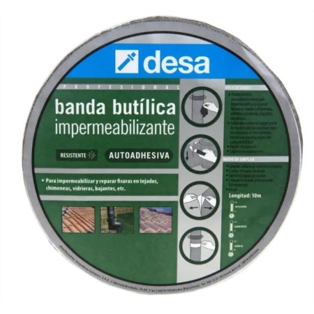 BANDA BUTÍLICA IMPERMEABILIZANTE DESA 15cmX10m