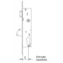 CERRADURA EMBUTIR CISA L4120.25.00 RESBALON Y GANCHO