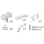 COLGADEROS DUCASSE DN150 CF MD para 150Kg ref. 10100219522