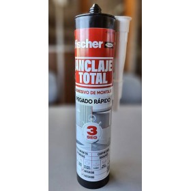 ADHESIVO DE MONTAJE FISCHER ANCLAJE TOTAL COLOR BLANCO 290ml ref. 576423