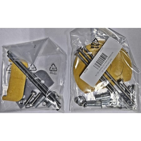KIT DE HERRAJES PARA CERRADURA DE SEGURIDAD UFO ref. 80GRPIAFI86 + 80grCONCU86