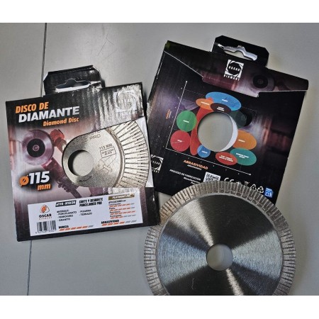 DISCO DIAMANTE STAYER Ø115mm CORTE  Y DESBASTE H20/H10 ref. 22.46