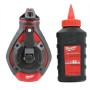 TIRALÍNEAS MILWAUKEE DE CUERDA FINA Y POLVO ROJO ref. 4932498390