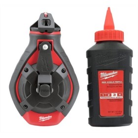 TIRALÍNEAS MILWAUKEE DE CUERDA FINA Y POLVO ROJO ref. 4932498390