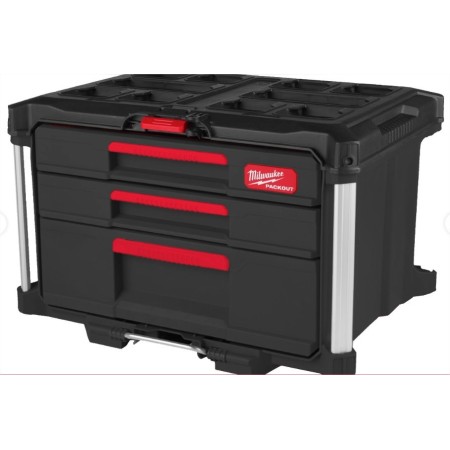 CAJONERA MILWAUKEE PACKOUT MULTIFUNCIONAL 2+1 CAJONES ref. 4932493190