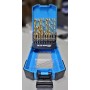 ESTUCHE BROCAS BLUE MASTER HSS+TIN DIN 338 (19pzs) ref. PT6010