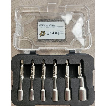 ESTUCHE BIANDITZ CON VASOS DE EJE 1/4" (6uds) ref. 238900
