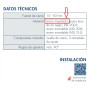 CIERRAPUERTAS DICTATOR ENCASTRADO ADJUNCT E16 ref. FF300371-1