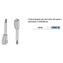 PICAPORTES (JGO) PARA ANTIPÁNICO CISA FAST PUSH-TOUCH ref. 07063.66