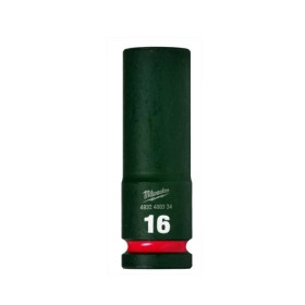 VASO IMPACTO MILWAUKEE LARGA 1/2" 16mm ref. 4932480334