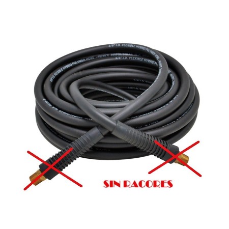 MANGUERA AIRE Ø8x13mm POLÍMERO NEGRO (metro lineal)  ref. 050201