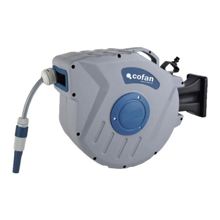 ENROLLADOR MANGUERA RIEGO Ø15mm/20m COFAN ref. 90015105