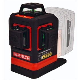 NIVEL LÁSER 60m FUTECH/ACHA 3D MULTIBATERÍA 18VMAX ref. 54340