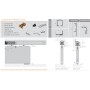 COLGADEROS DUCASSE DN150 CF MD para 150Kg ref. 10100219522