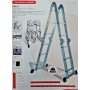 ESCALERA MULTIUSO CODIVEN EMA-3 MULTIPOSICIONES 4x3 peld.