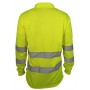 POLO TB RIVER ALTA VISIBILIDAD AMARILLO FLÚOR+2 BANDAS TALLA L