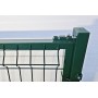PUERTA METÁLICA PARA CERRAMIENTO DE VALLA PLEGADA 1 X 1 METRO LACADA VERDE ( IZQUIERDAS )