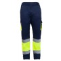 PANTALÓN TB KING ALTA VISIBILIDAD AMARILLO FLÚOR+2 BANDAS TALLA L