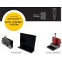 PERFIL GLASS-U P3 PARA CRISTAL DE 8+8mm (KIT DE 3m)
