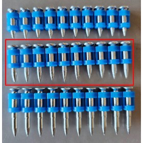 CLAVO DE ACERO DE Ø3x19mm (1000uds)