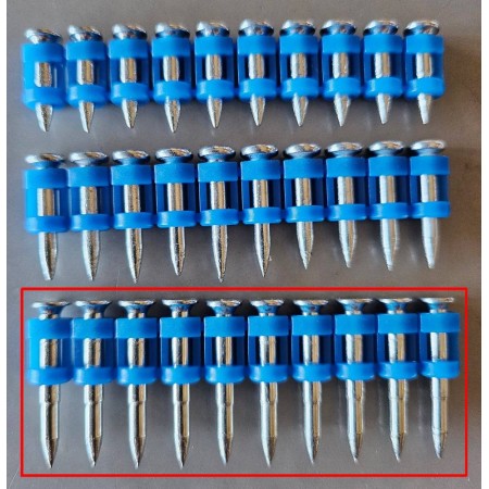 CLAVO DE ACERO DE Ø3x25mm (1000uds)