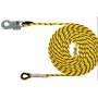 CUERDA SEGURIDAD SAFETOP Ø14mm/20m CÓN MOSQUETON ref. 80152