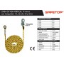CUERDA SEGURIDAD SAFETOP Ø14mm/20m CÓN MOSQUETON ref. 80152
