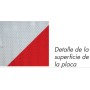 PLACA PARA SEÑALIZACION DE CARGA SALIENTE HOMOLOCADA DE 500x500mm.